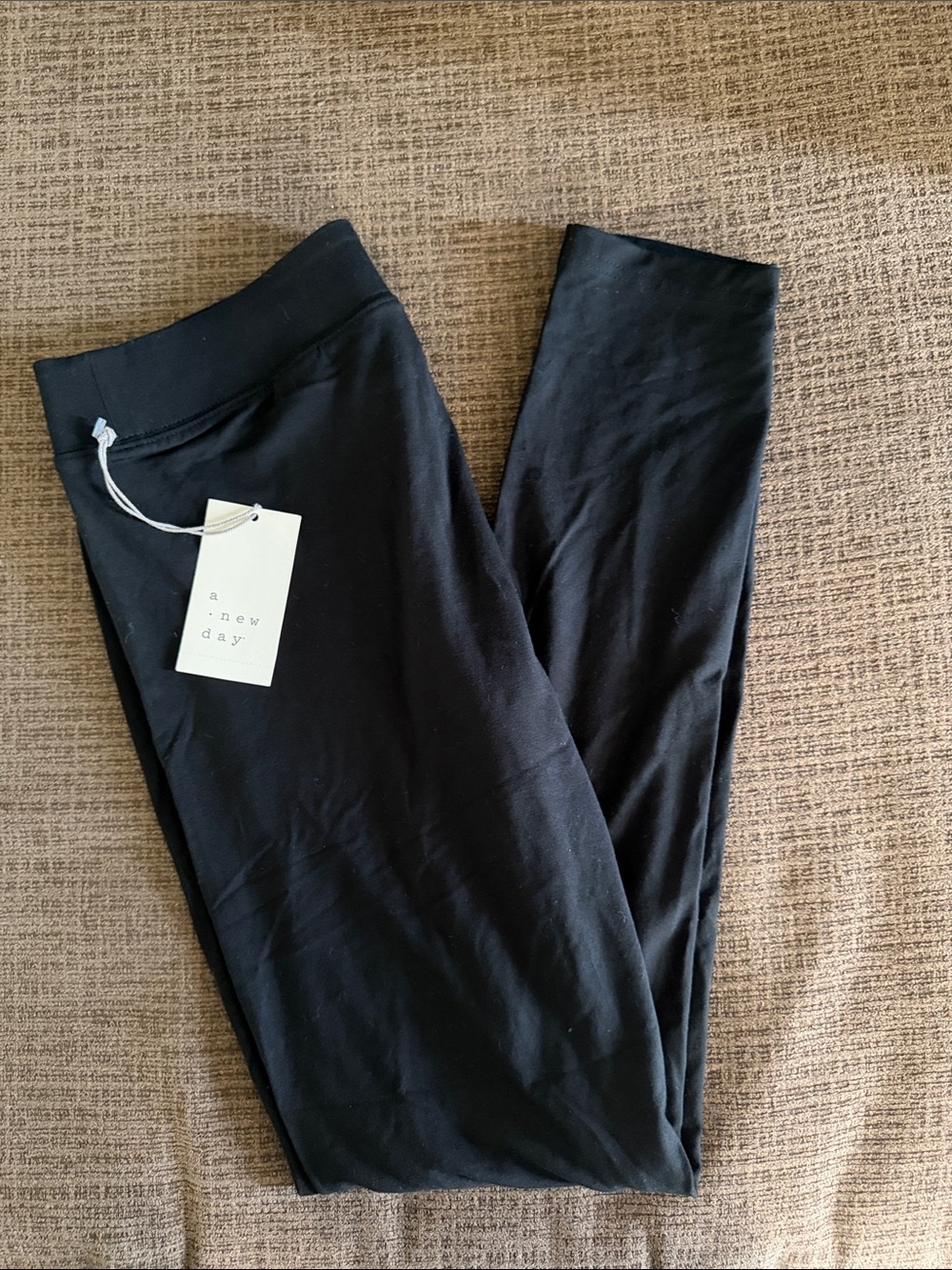 a new day Black High-Rise Pull-On Leggings